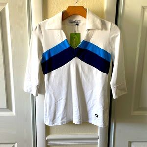 Golf Shirt, Walter Genuin, Women’s Small, 3/4 Length Sleeve.